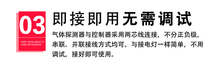 氯氣氣體報警器無需調試
